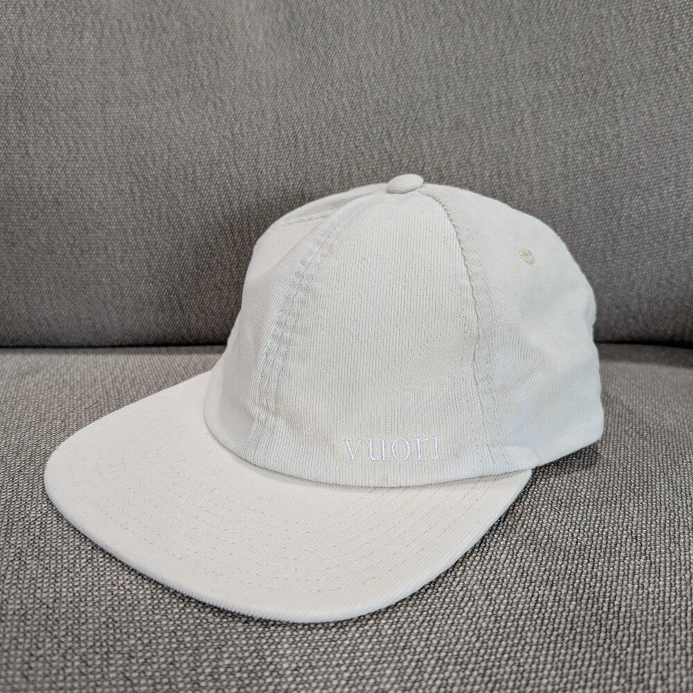 Vuori White Baseball Cap
